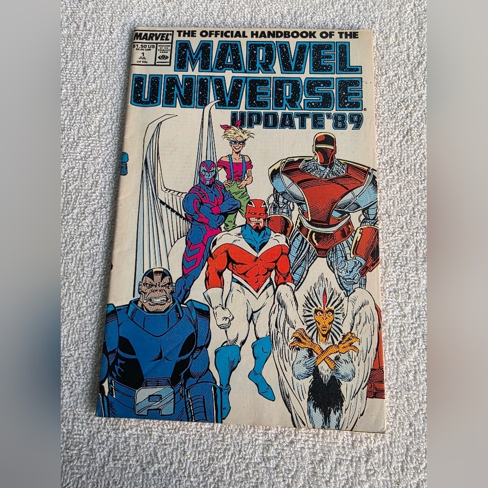 Marvel Universe Update '89 Comic Book
